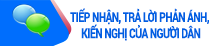 Tiếp nhận, trả lời phản ánh, kiến nghị của người dân